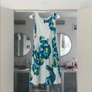 Calvin Klein Work Dress, white floral